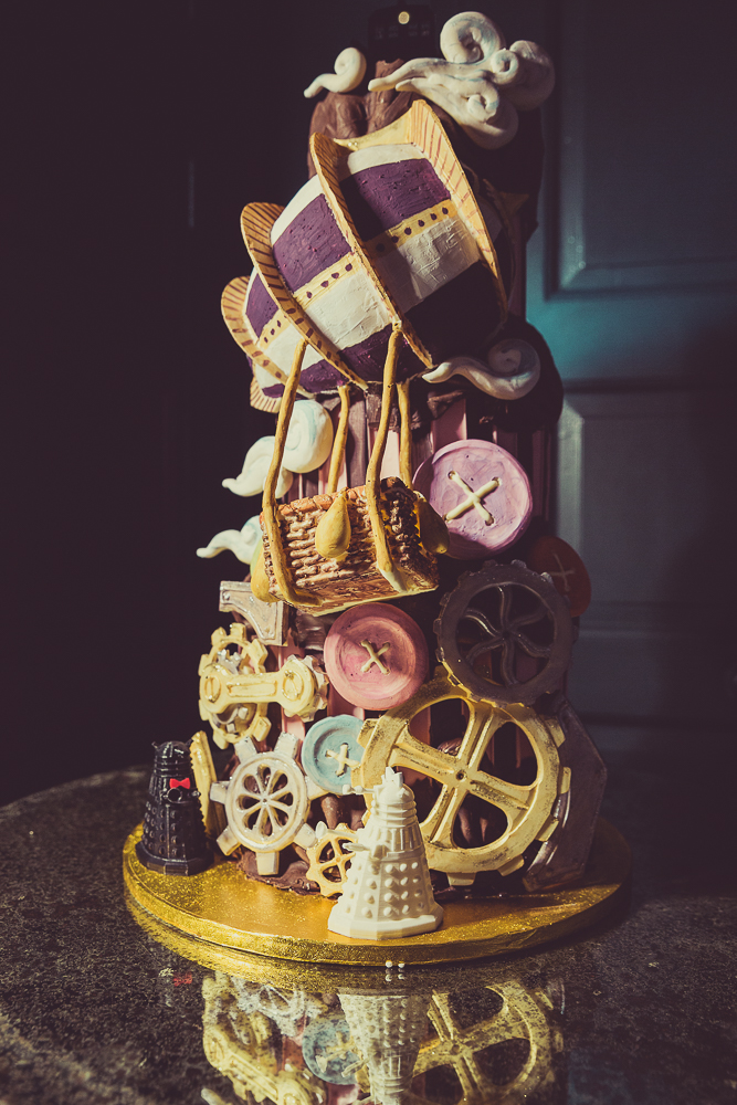 Steampunk Alice in Wonderland Wedding