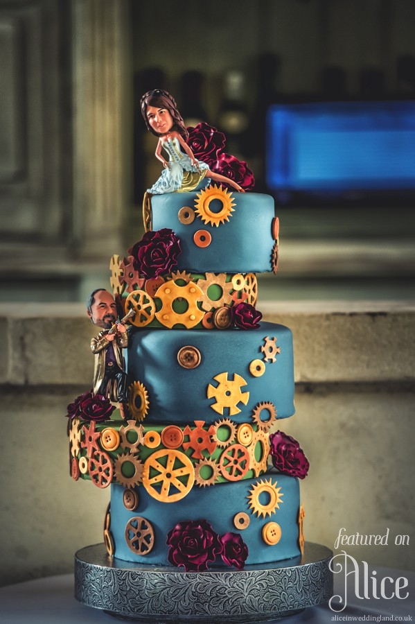 Steampunk Wedding Cake