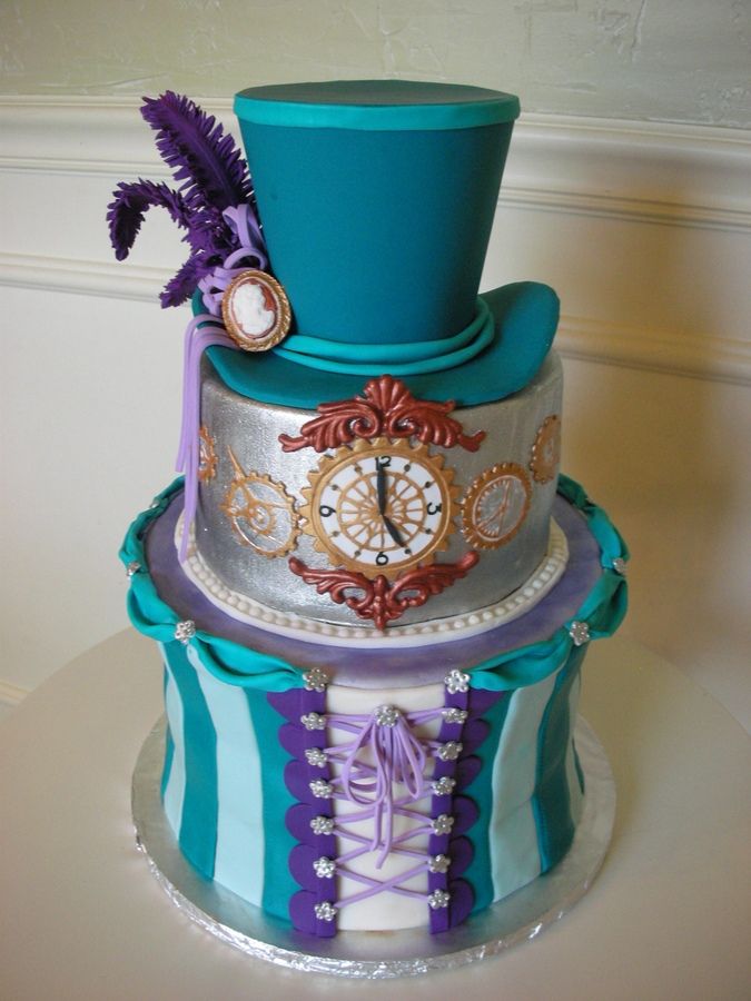 Victoriana Steampunk Cake