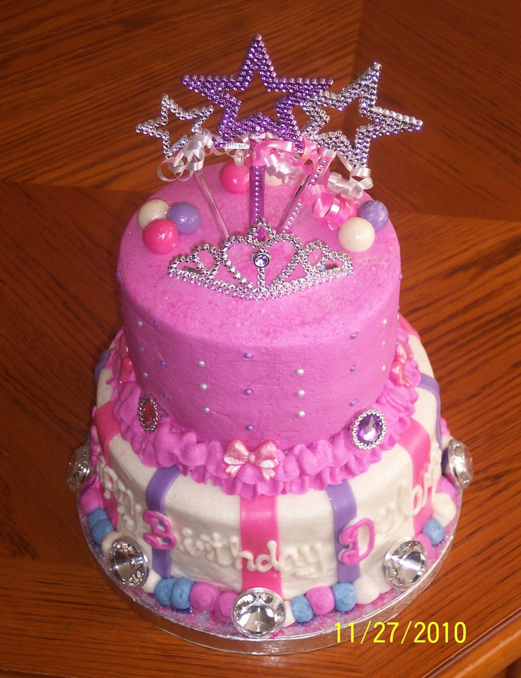 2-Tier Birthday Cake Princess