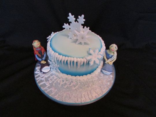 4th Birthday Cake Frozen