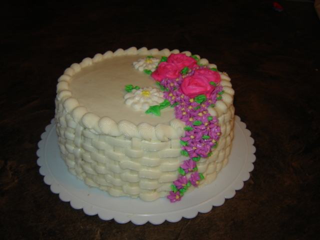 Basketweave Cake Decorating