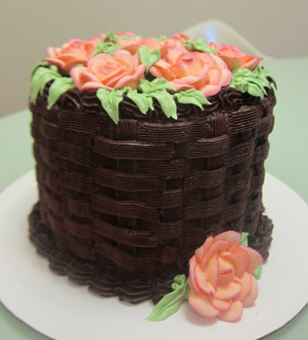 Basketweave Cake Decorating