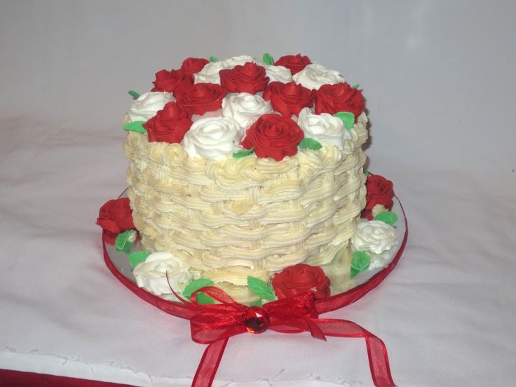 Basketweave Cake