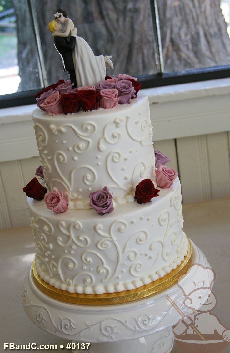 Buttercream Wedding Cakes