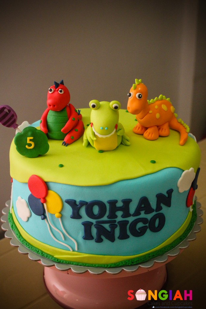 Dinosaur Birthday Cake