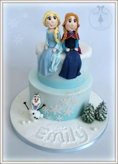 Frozen Birthday Cake