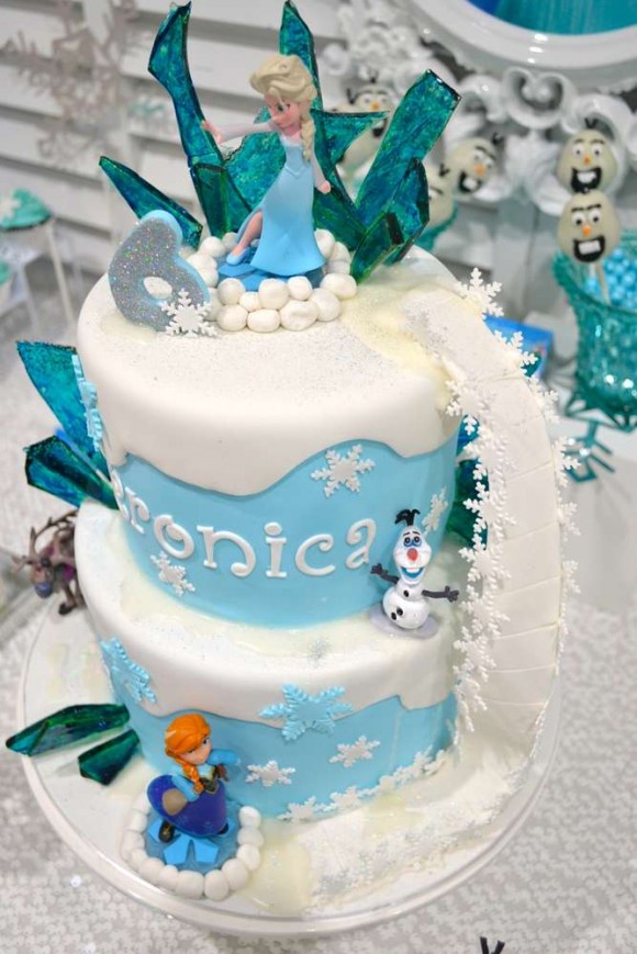 Frozen Party Birthday Cake