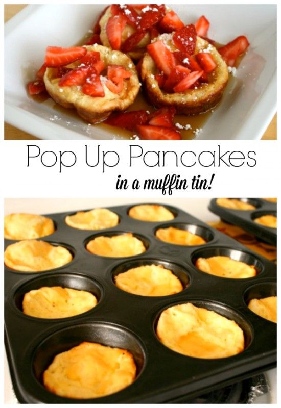 German Pancakes Muffin-Tin