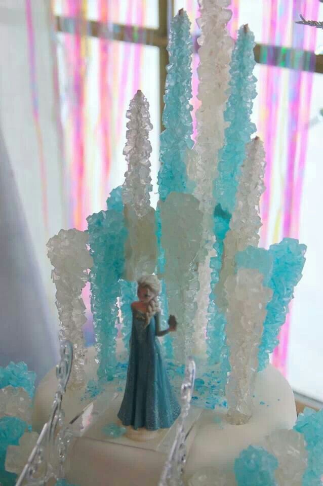 Rock Candy Birthday Cake Frozen