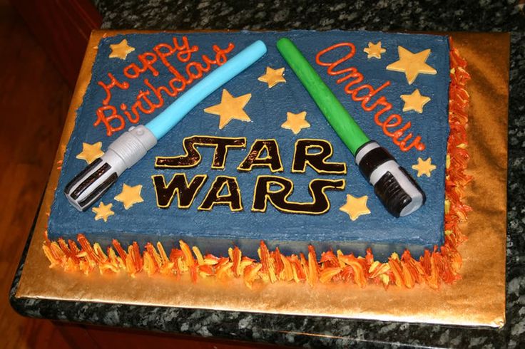 11 Photos of Star Wars Sheet Cakes