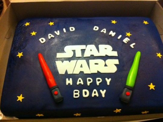 Star Wars Sheet Cake