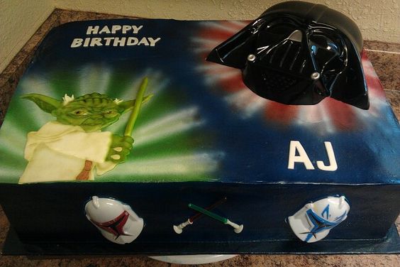 Star Wars Sheet Cake