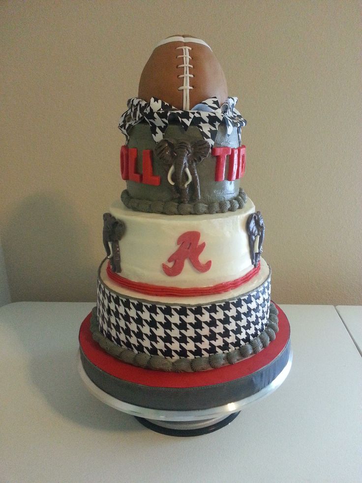 University of Alabama Birthday Cake