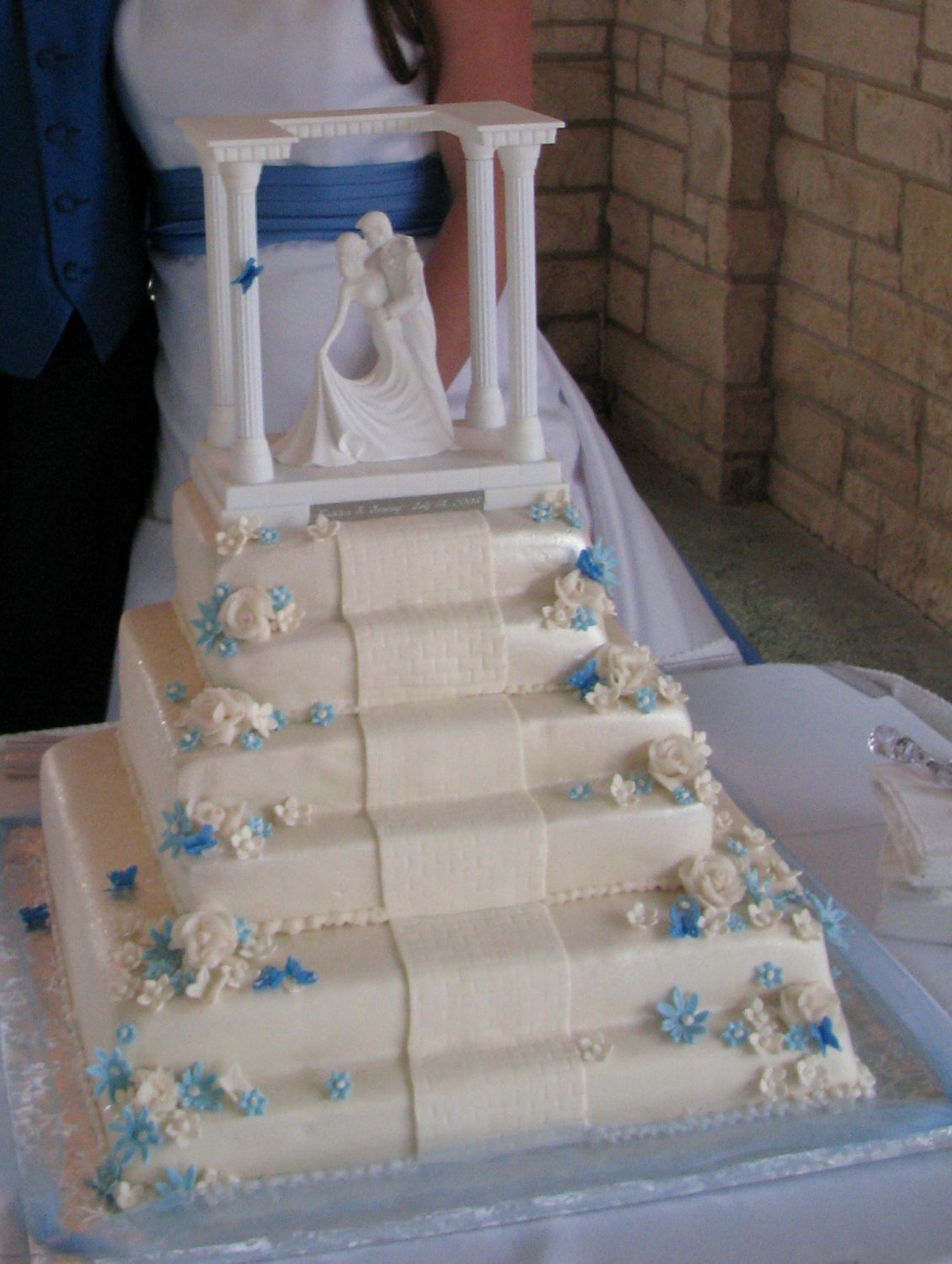 Wedding Cake with Stairs