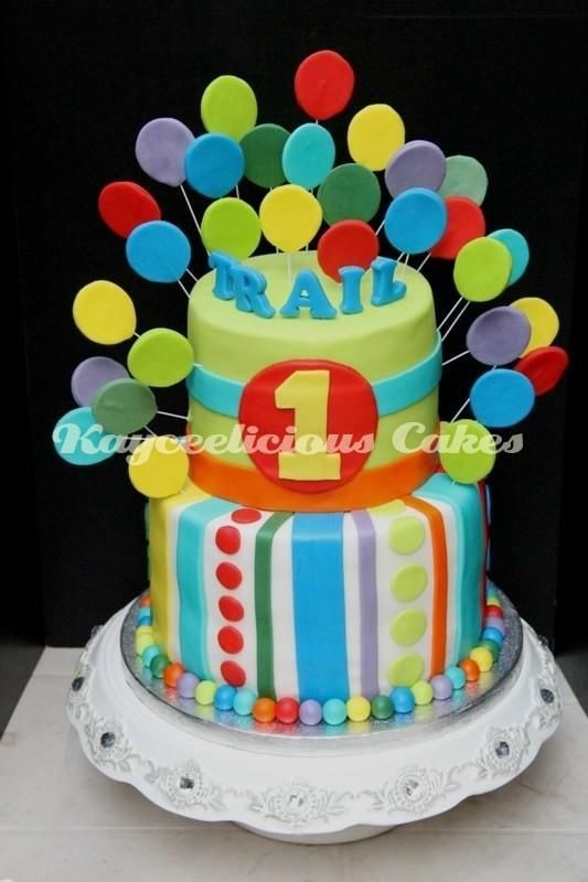 1 Year Old Boy Birthday Cake