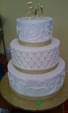 50 Wedding Anniversary Cake Ideas