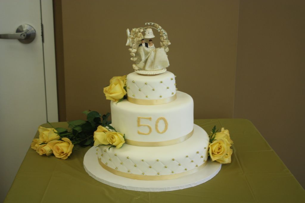 50th Anniversary Cake