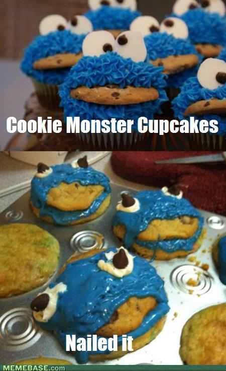 Cookie Monster Nailed It