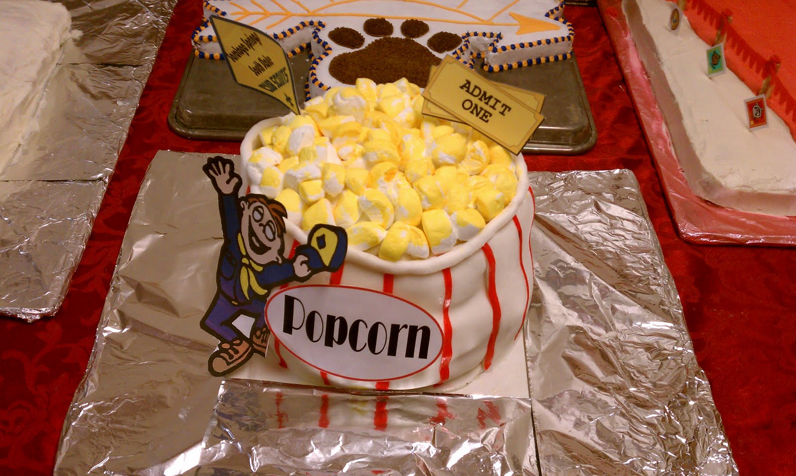 12 Easy Cake Decorating Ideas For Cub Scout Cakes Photo Cub