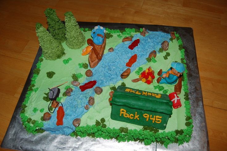 Cub Scout Cake Decorating Ideas