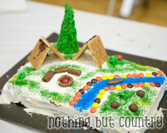 Cub Scout Cake Decorating