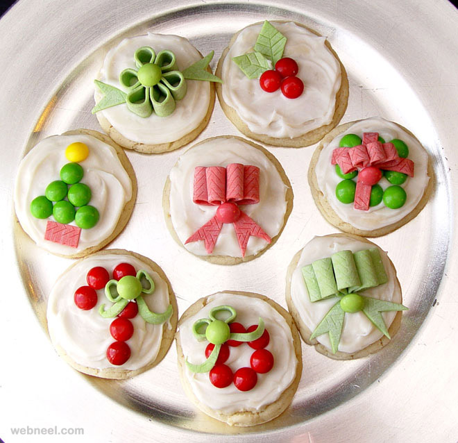 Decorated Christmas Sugar Cookies