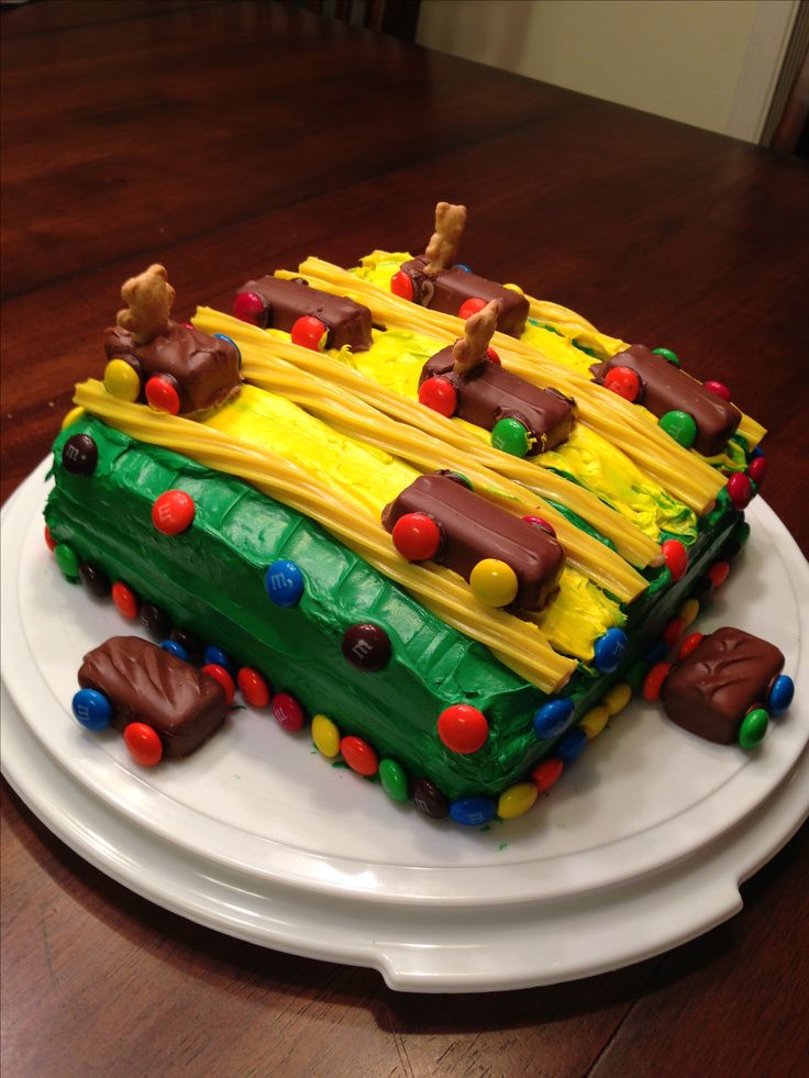 Derby Idea Pinewood Cub Scout Cake