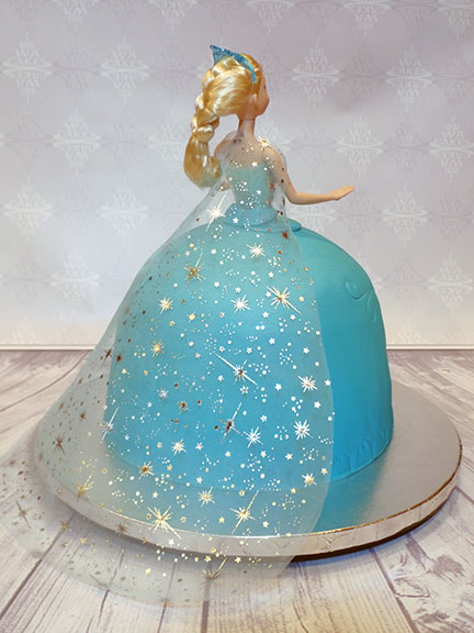 Disney Frozen Elsa Dress Cake