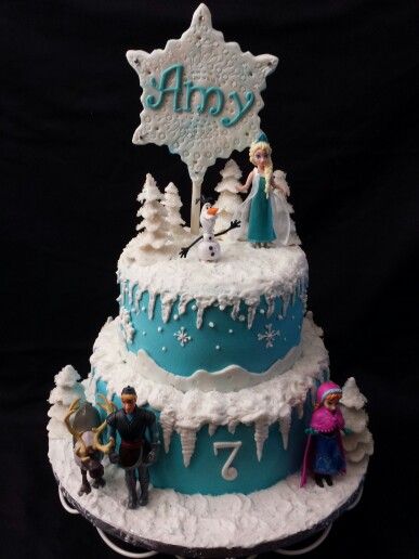 Disney Frozen Theme Cake