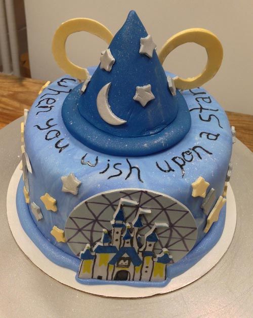 Disney World Birthday Cake