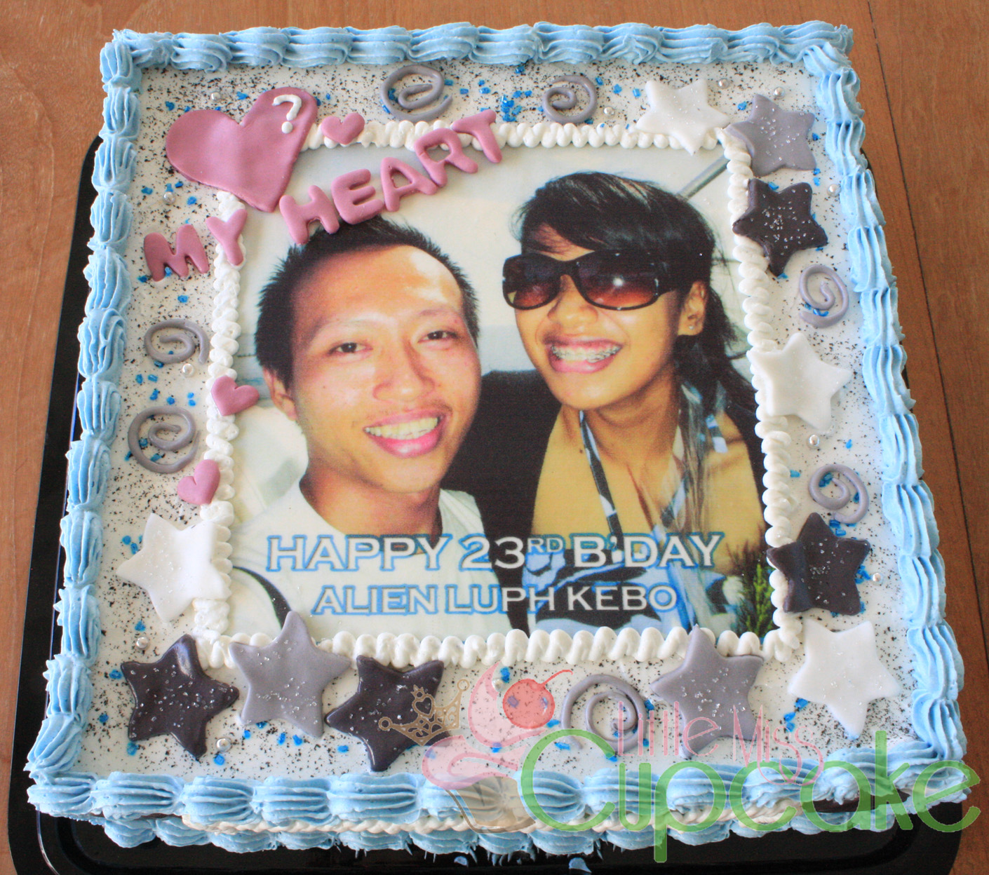 Edible Birthday Cakes On Photographs