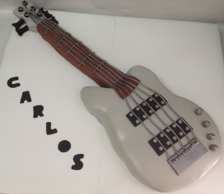 Electric Guitar Cake