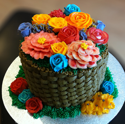 Flower Birthday Cake