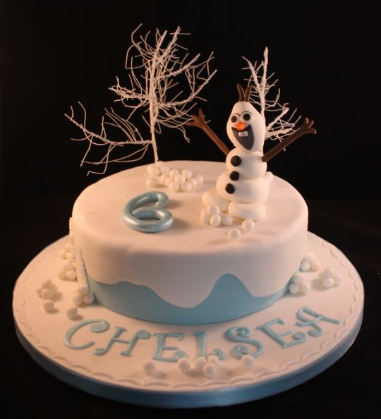 Frozen Birthday Cake Theme