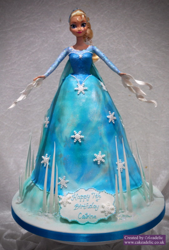 Frozen Birthday Cake