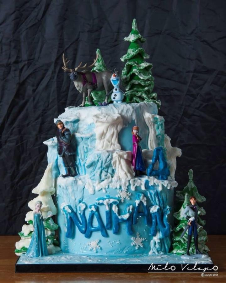 10 Photos of From Disney's Frozen Theme Cakes