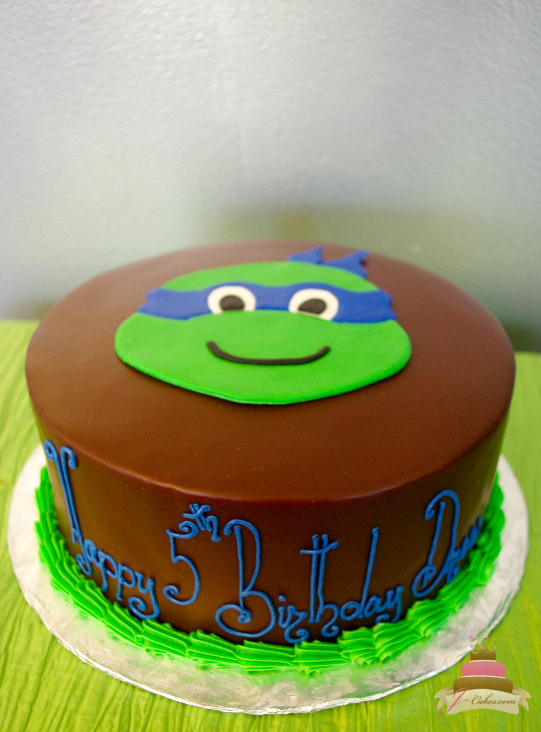 Ninja Turtle Birthday Cake