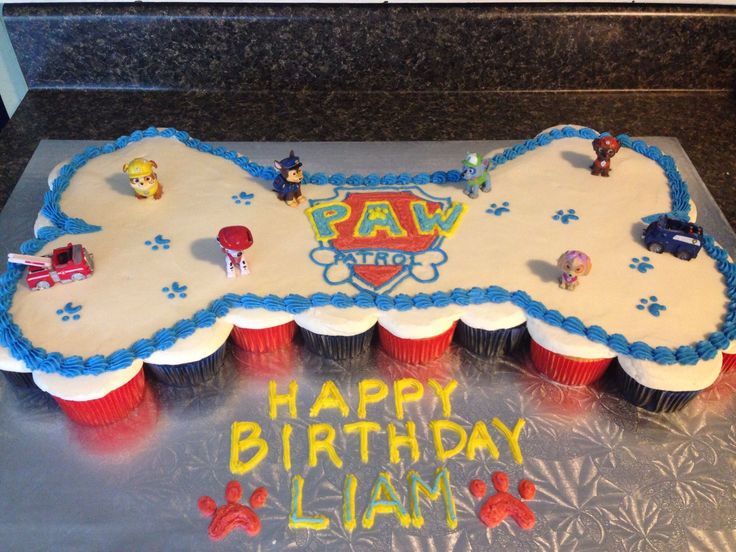 PAW Patrol Birthday Cake Cupcake