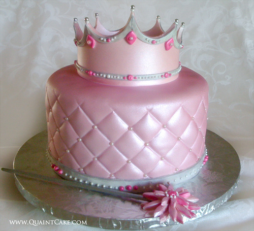 8 Photos of Princess Crown Cakes For Little Girls