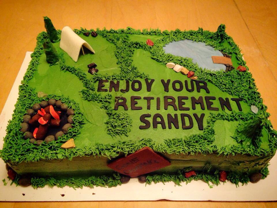 Retirement Cake Ideas Pinterest