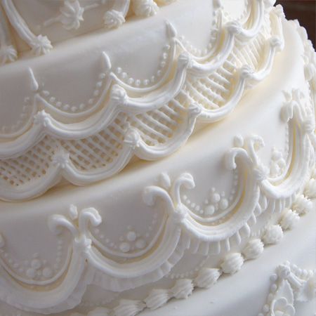 Royal Icing Wedding Cake