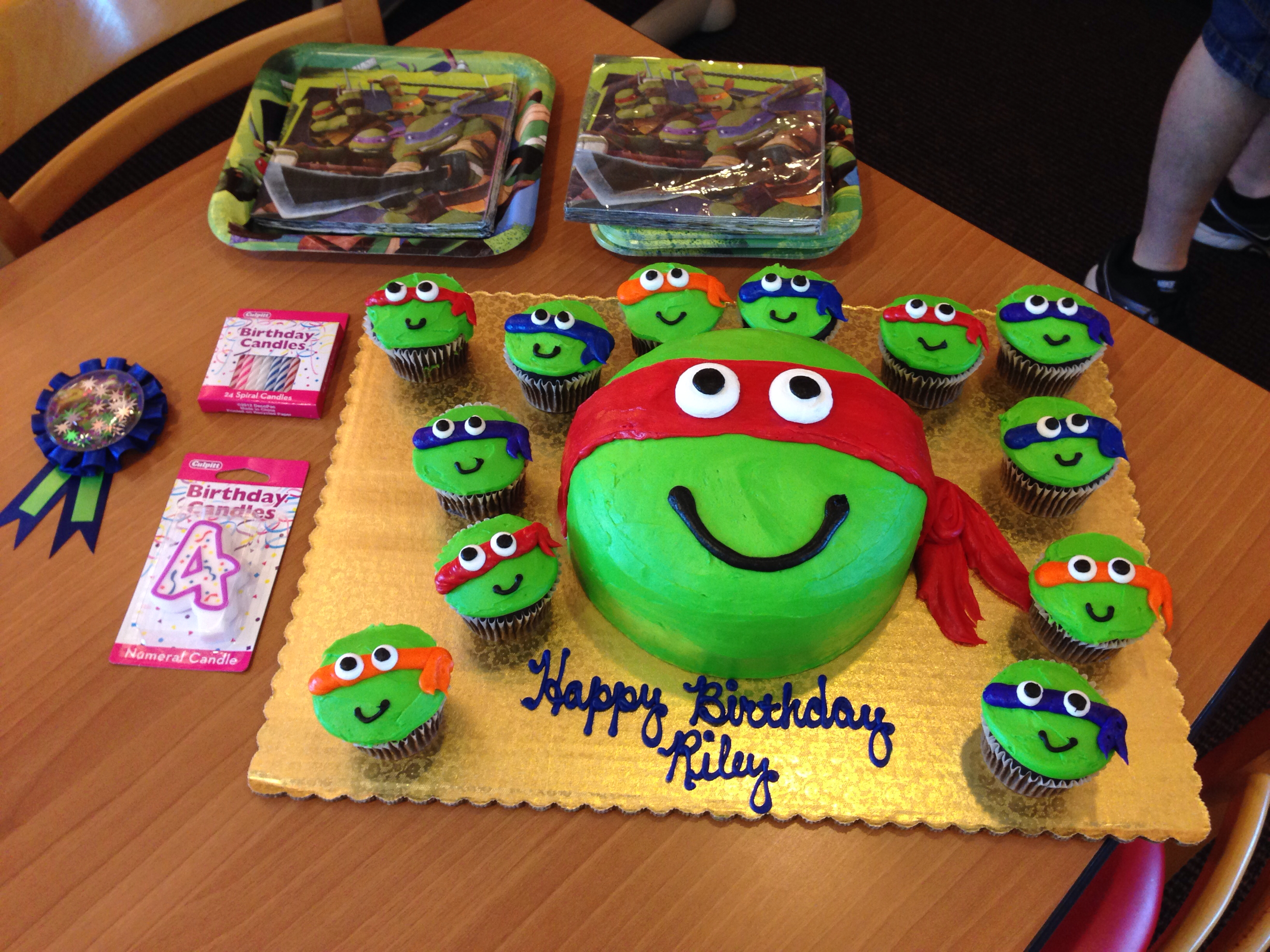 Albertsons Bakery Birthday Cakes Ninja Turtle