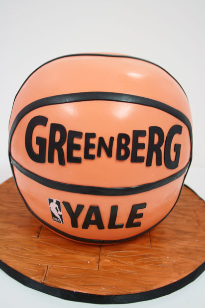 Basketball Jersey Grooms Cake