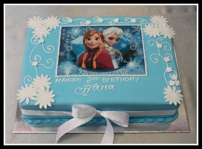 Disney Frozen Birthday Sheet Cakes