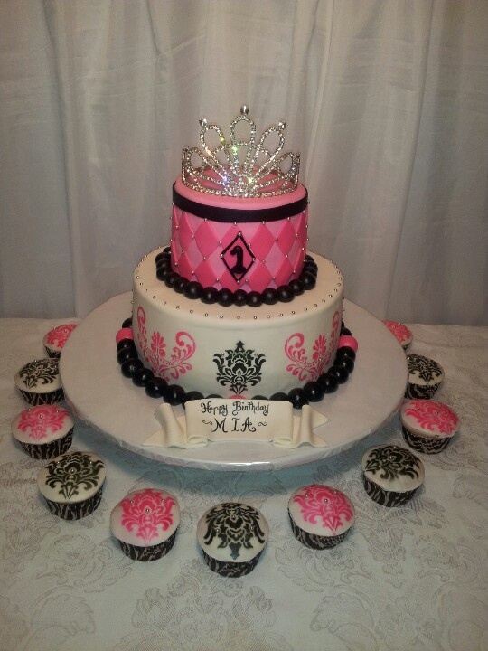 Elegant Princess Birthday Cake