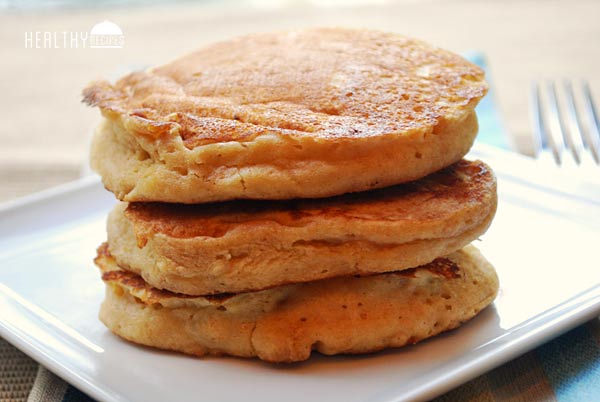 Fluffy Whole Wheat Pancakes