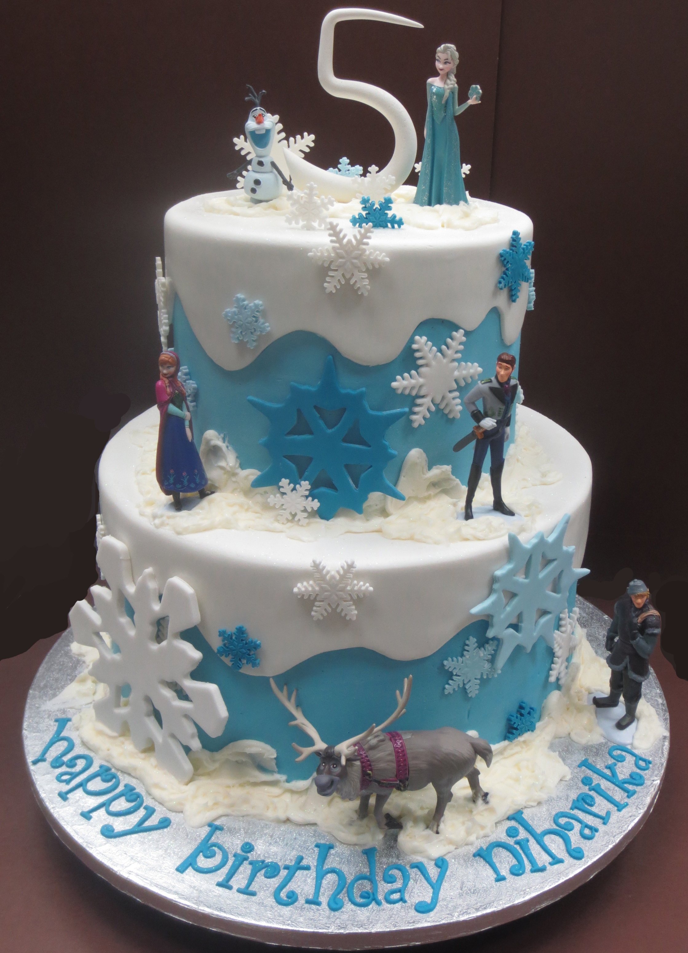 Frozen Birthday Cake