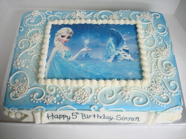 Frozen Sheet Cake