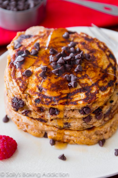 Healthy Whole Wheat Pancakes